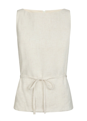 Nassa linen top Natural Neo Noir 